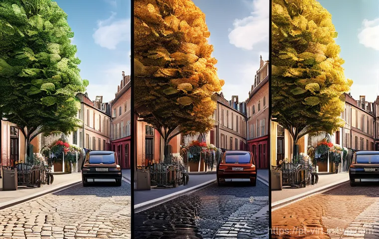 가상 피팅 서비스의 고객 대면 프로세스 - Here are three detailed image generation prompts in English, keeping all the specified guidelines in...
